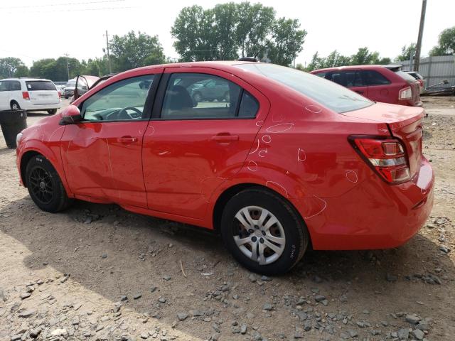 1G1JB5SH3J4102927 - 2018 CHEVROLET SONIC LS 红色 照片 2