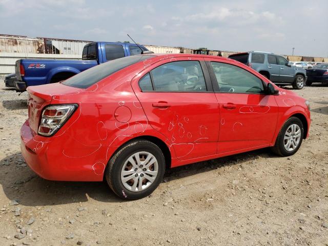 1G1JB5SH3J4102927 - 2018 CHEVROLET SONIC LS 红色 照片 3