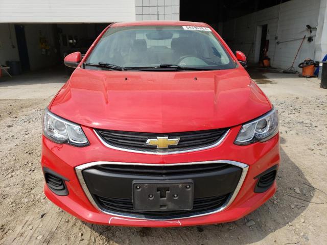 1G1JB5SH3J4102927 - 2018 CHEVROLET SONIC LS 红色 照片 5
