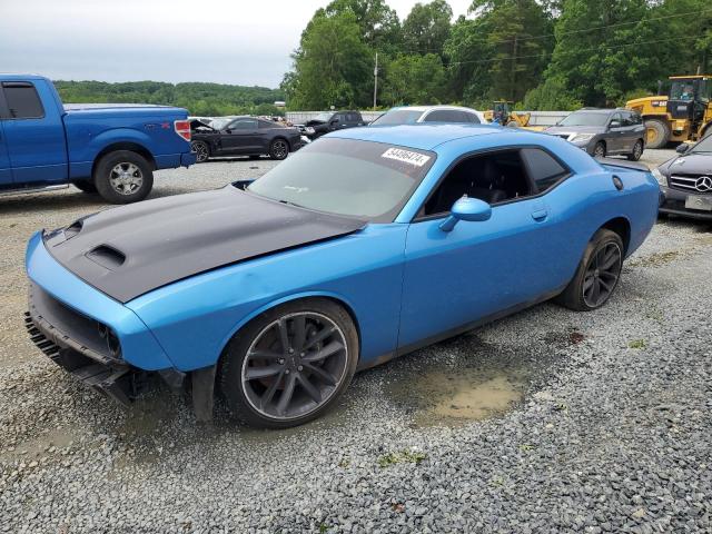 2C3CDZFJ0KH580648 - 2019 DODGE CHALLENGER R/T SCAT PACK BLUE photo 1