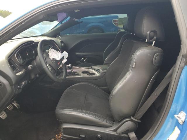 2C3CDZFJ0KH580648 - 2019 DODGE CHALLENGER R/T SCAT PACK BLUE photo 7
