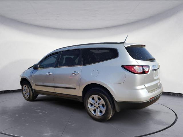 1GNKRFED5HJ323275 - 2017 CHEVROLET TRAVERSE LS SILVER photo 2