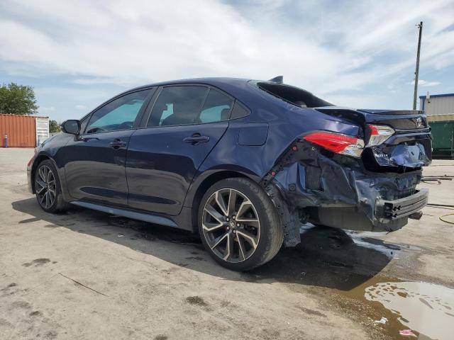 5YFS4MCE4NP104077 - 2022 TOYOTA COROLLA SE Կապույտ լուսանկար 2