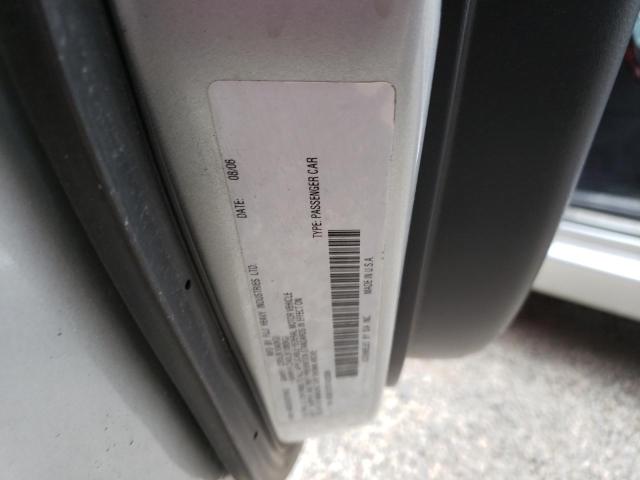 4S3BL676374203884 - 2007 SUBARU LEGACY GT LIMITED GRAY photo 12