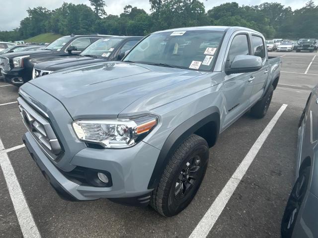 5TFAZ5CN9MX099106 - 2021 TOYOTA TACOMA DOUBLE CAB GRAY photo 2