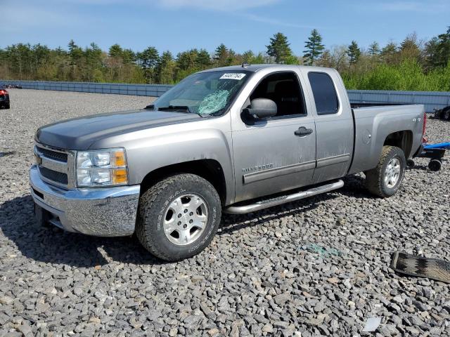 1GCRKREA1CZ174053 - 2012 CHEVROLET SILVERADO K1500 LS SILVER photo 1