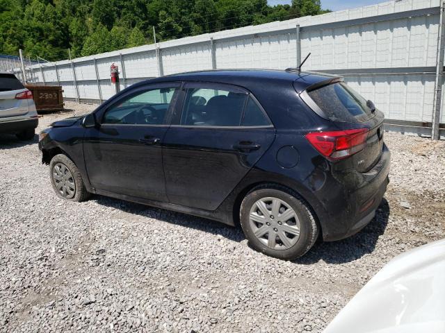 3KPA25AD9NE466389 - 2022 KIA RIO S BLACK photo 2