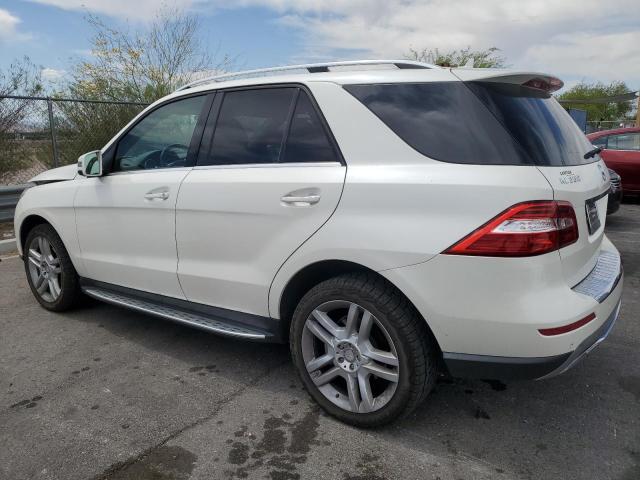 4JGDA5JB7FA481097 - 2015 MERCEDES-BENZ ML 350 WHITE photo 2
