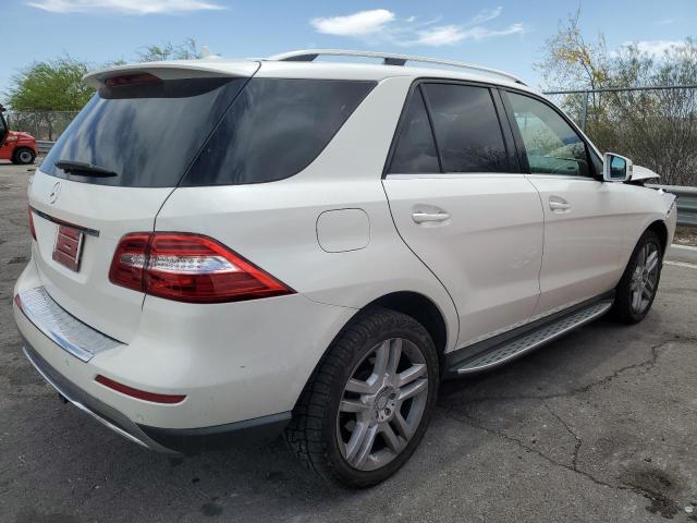 4JGDA5JB7FA481097 - 2015 MERCEDES-BENZ ML 350 WHITE photo 3