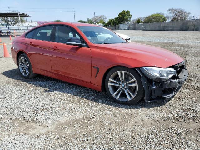 WBA4A5C50FG052454 - 2015 BMW 428 I GRAN COUPE RED photo 4