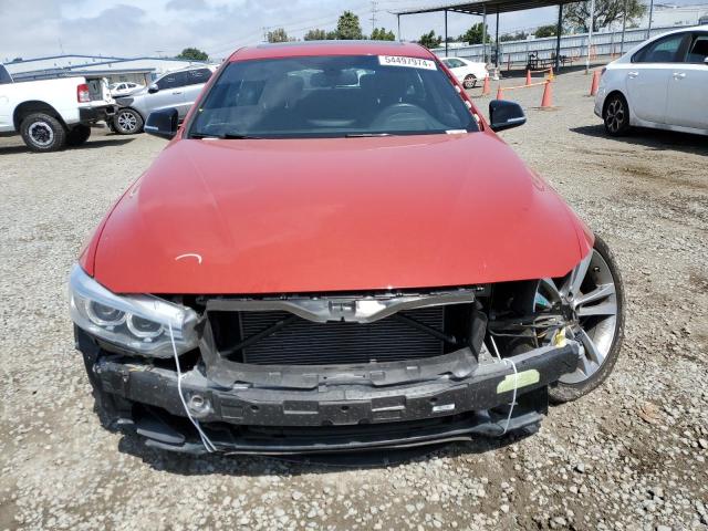 WBA4A5C50FG052454 - 2015 BMW 428 I GRAN COUPE RED photo 5