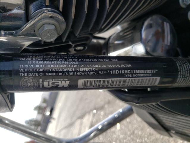 1HD1KHC11MB670277 - 2021 HARLEY-DAVIDSON FLTRX 黑色 照片 9