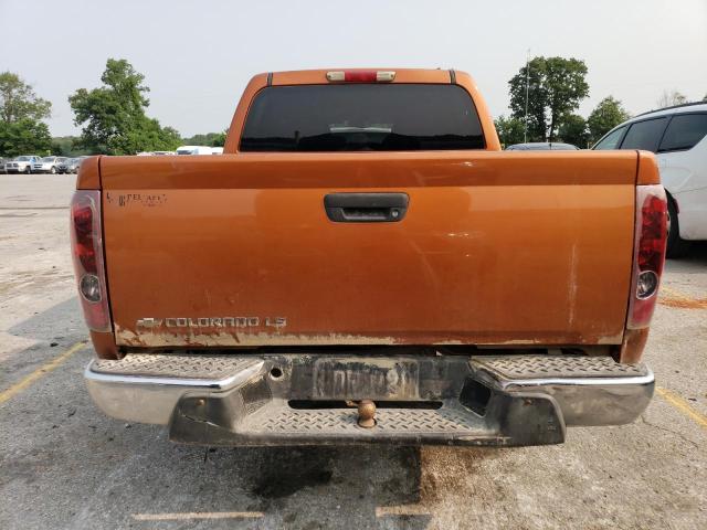 1GCDT136158185182 - 2005 CHEVROLET COLORADO ORANGE photo 6