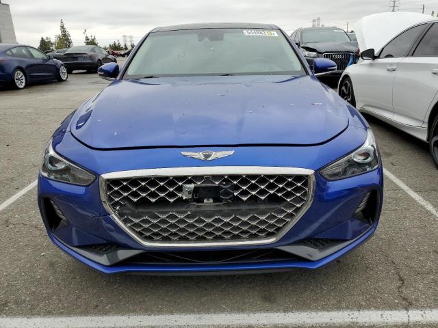 KMTG44LA6KU020555 - 2019 GENESIS G70 PRESTIGE BLUE photo 5