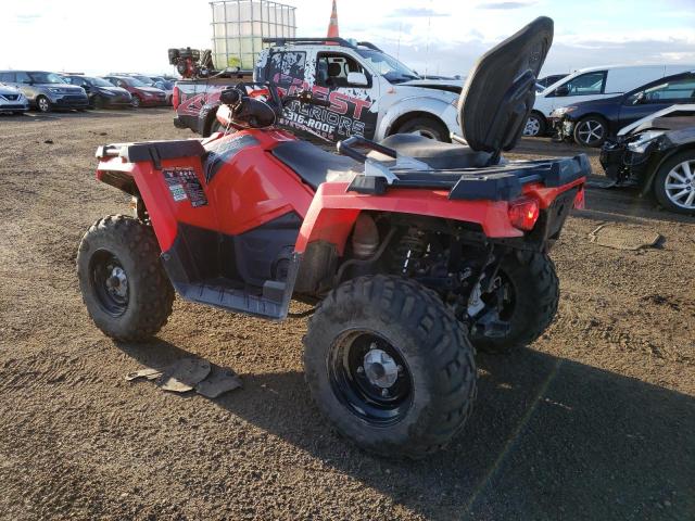 4XASDA572JA101603 - 2018 POLARIS SPORTSMAN TOURING 570 RED photo 3