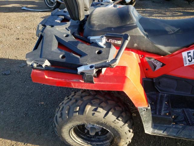 4XASDA572JA101603 - 2018 POLARIS SPORTSMAN TOURING 570 RED photo 9