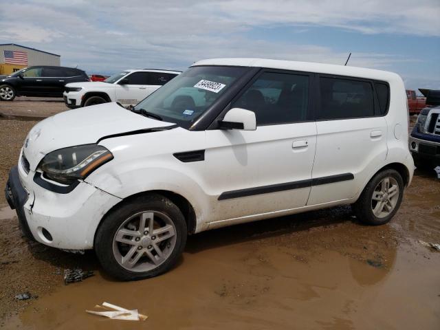 KNDJT2A24A7143355 - 2010 KIA SOUL + WHITE photo 1