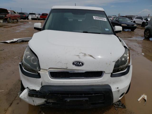 KNDJT2A24A7143355 - 2010 KIA SOUL + WHITE photo 5