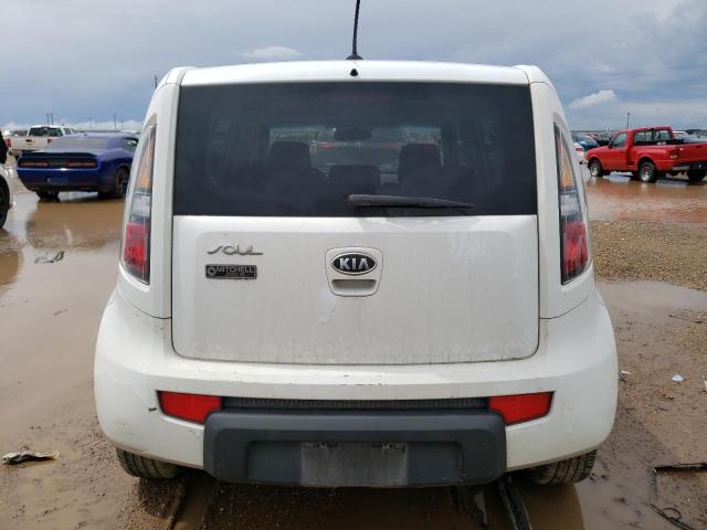 KNDJT2A24A7143355 - 2010 KIA SOUL + WHITE photo 6