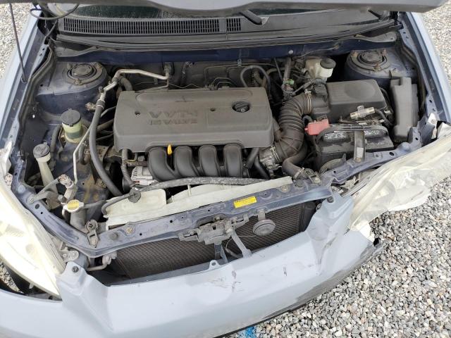 2T1KR32E85C552089 - 2005 TOYOTA COROLLA MA XR GRAY photo 11