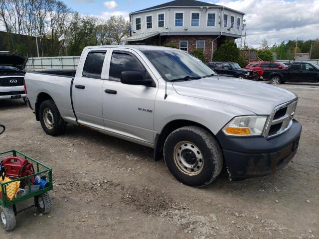 1D7RB1GP8AS189938 - 2010 DODGE RAM 1500 SILVER photo 4