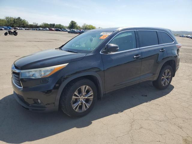 5TDJKRFH6FS193342 - 2015 TOYOTA HIGHLANDER XLE 黑色 照片 1