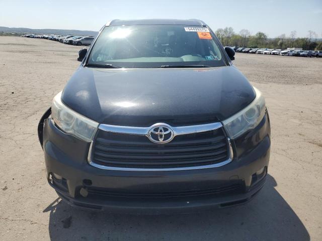 5TDJKRFH6FS193342 - 2015 TOYOTA HIGHLANDER XLE 黑色 照片 5