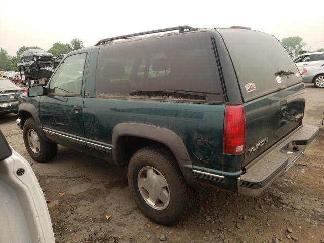 3GKEK18K5SG504199 - 1995 GMC YUKON GREEN photo 2