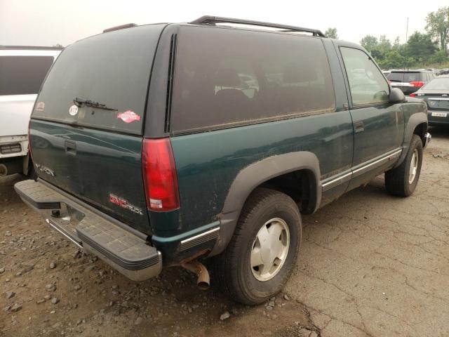 3GKEK18K5SG504199 - 1995 GMC YUKON GREEN photo 3