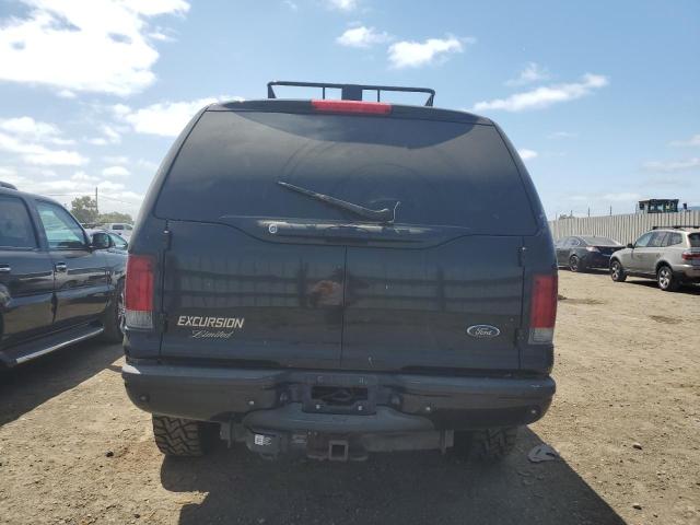 1FMSU43P83EC23791 - 2003 FORD EXCURSION LIMITED BLACK photo 6