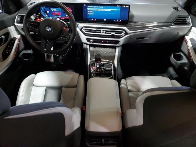 WBS43AY07RFR56940 - 2024 BMW M3 COMPETITION MAROON photo 8