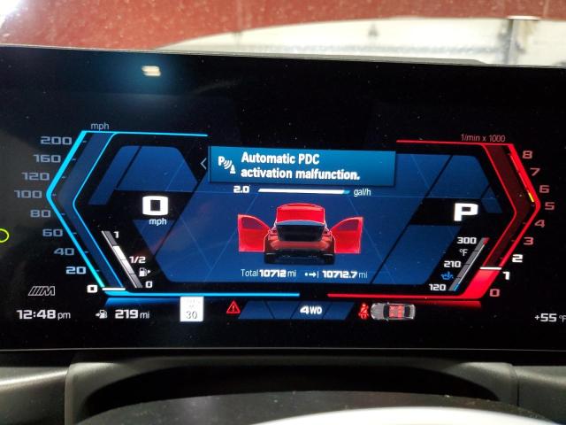 WBS43AY07RFR56940 - 2024 BMW M3 COMPETITION MAROON photo 9