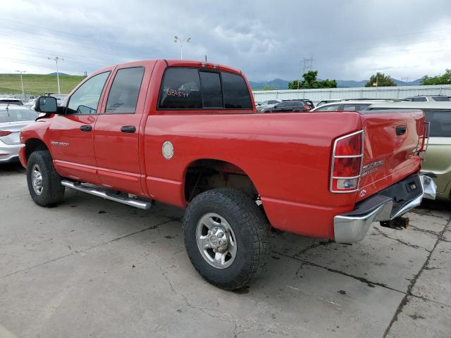 3D7KU28C64G180244 - 2004 DODGE RAM 2500 ST RED photo 2