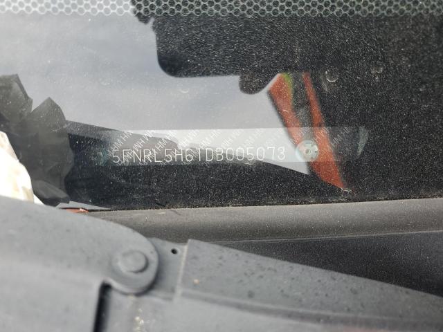 5FNRL5H61DB005073 - 2013 HONDA ODYSSEY EXL SILVER photo 13