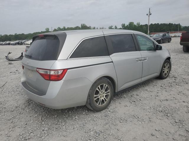 5FNRL5H61DB005073 - 2013 HONDA ODYSSEY EXL SILVER photo 3