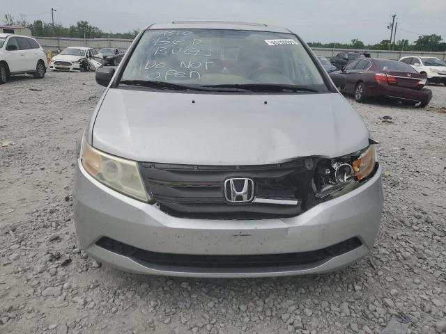 5FNRL5H61DB005073 - 2013 HONDA ODYSSEY EXL SILVER photo 5