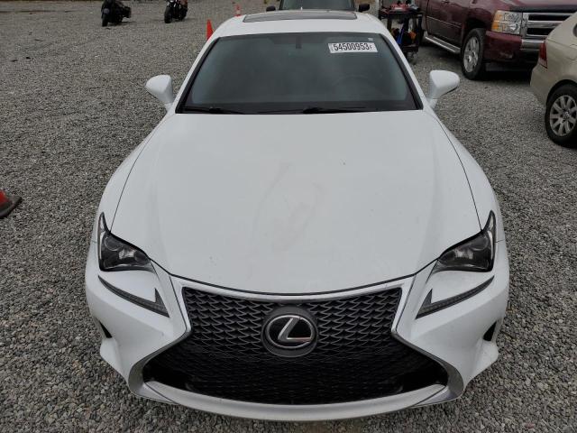 JTHHA5BC9H5006574 - 2017 LEXUS RC 200T WHITE photo 5