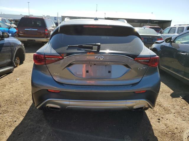 SJKCH5CR5JA049152 - 2018 INFINITI QX30 PURE BASE GRAY photo 6