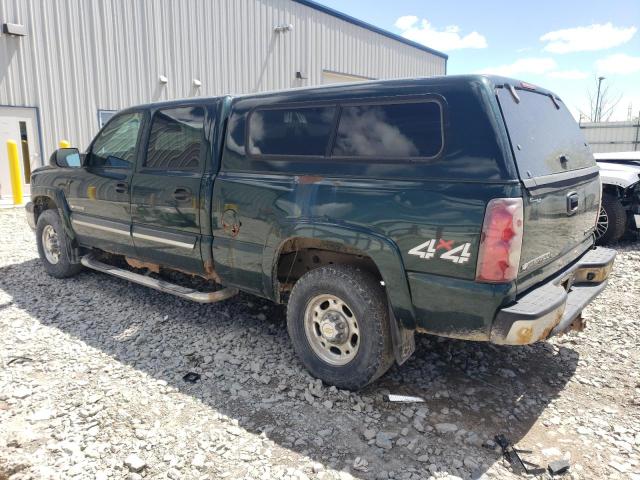 1GCGK13U13F223792 - 2003 CHEVROLET SILVERADO K1500 HEAVY DUTY GREEN photo 2