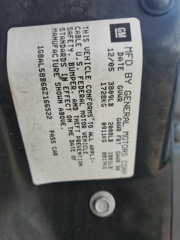 1G8AL58B66Z166522 - 2006 SATURN ION LEVEL 3 WHITE photo 12