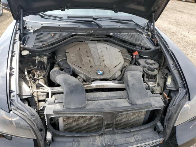 5UXFG83529LZ93815 - 2009 BMW X6 BLACK photo 12