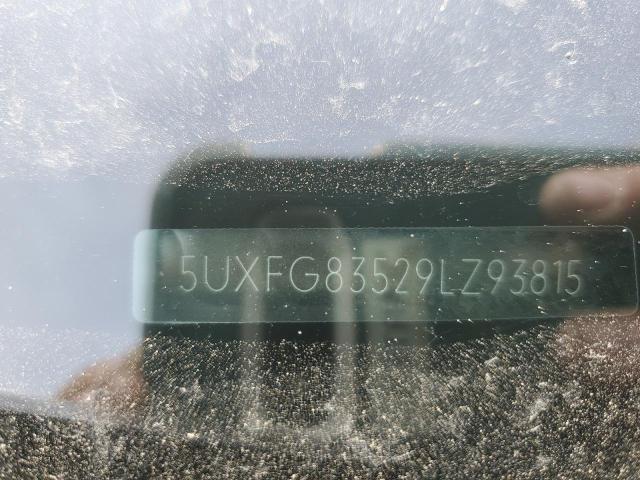 5UXFG83529LZ93815 - 2009 BMW X6 BLACK photo 13