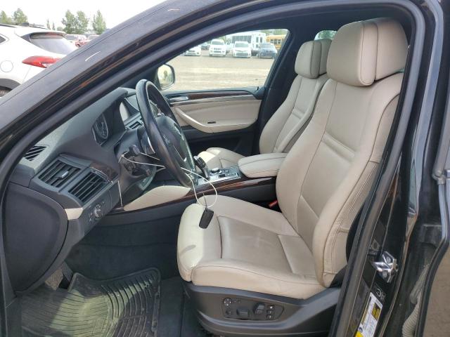 5UXFG83529LZ93815 - 2009 BMW X6 BLACK photo 7