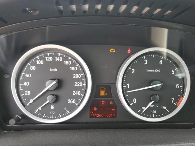 5UXFG83529LZ93815 - 2009 BMW X6 BLACK photo 9