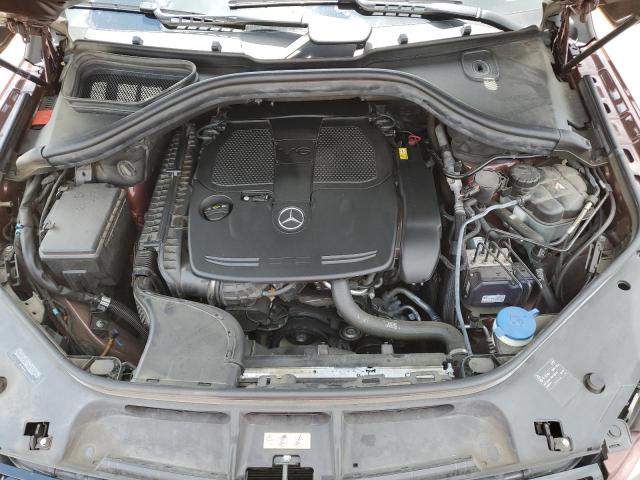4JGDA5HB0DA189844 - 2013 MERCEDES-BENZ ML 350 4MATIC MAROON photo 12