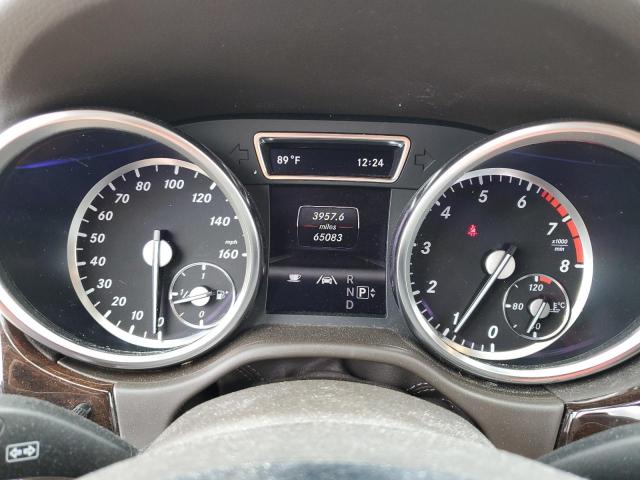 4JGDA5HB0DA189844 - 2013 MERCEDES-BENZ ML 350 4MATIC MAROON photo 9