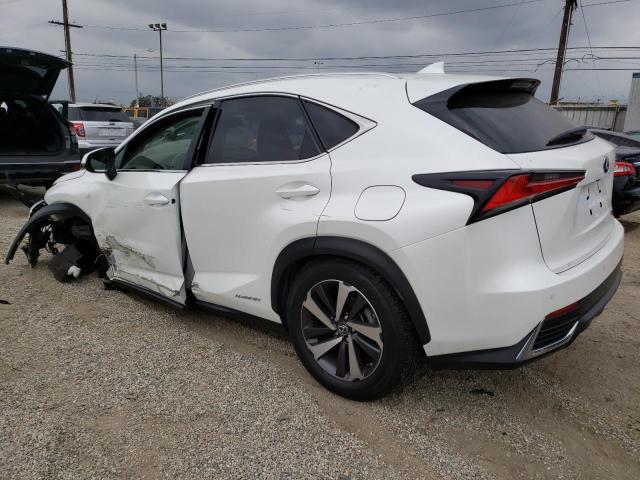 JTJBJRBZ7K2097224 - 2019 LEXUS NX 300H WHITE photo 2