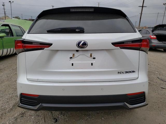 JTJBJRBZ7K2097224 - 2019 LEXUS NX 300H WHITE photo 6