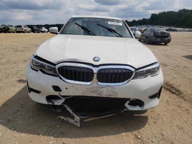 3MW5R7J08L8B23751 - 2020 BMW 330XI WHITE photo 5