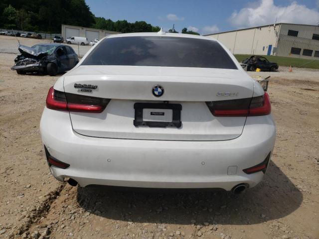 3MW5R7J08L8B23751 - 2020 BMW 330XI WHITE photo 6